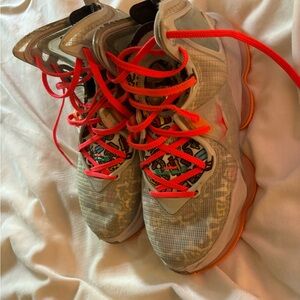 LeBron's food court basketball shoes